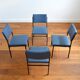Suite of 4 chairs by Gijs Van Der Sluis 1950s