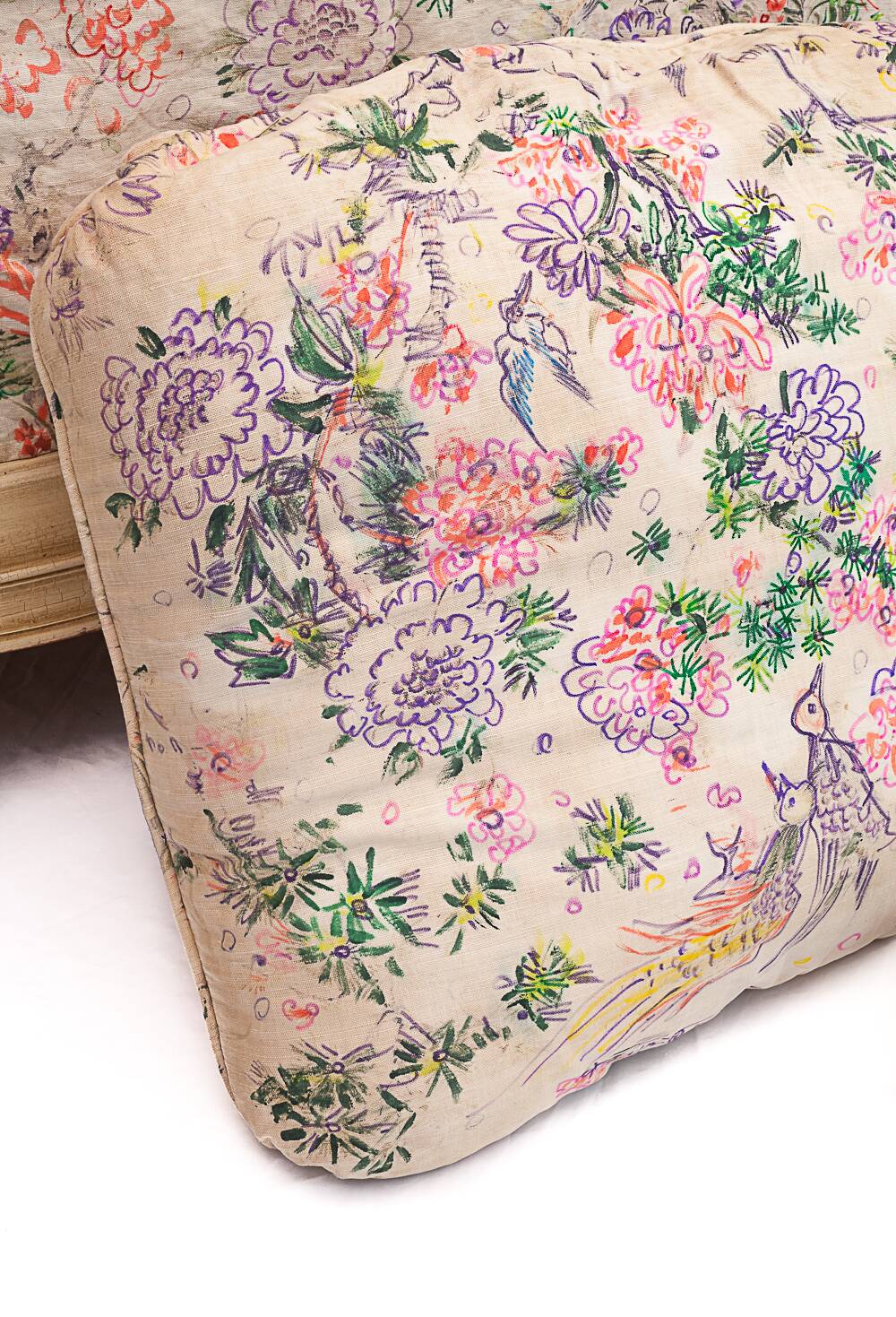 Vintage Upholstered Daybed