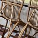 Paire de chaises en rotin