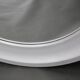 1970s Italian Round Aluminium Mirror