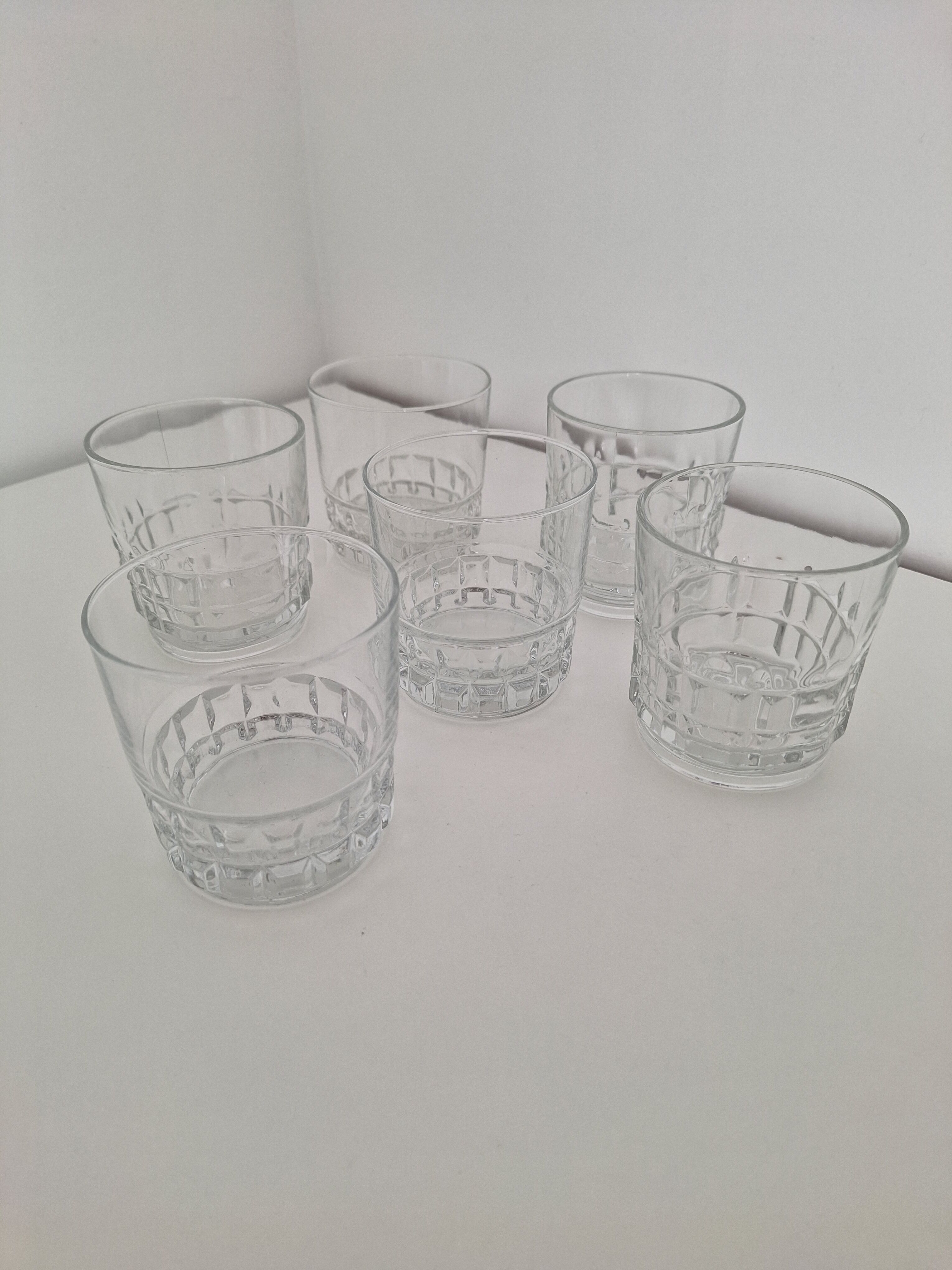 Art deco whiskey glasses