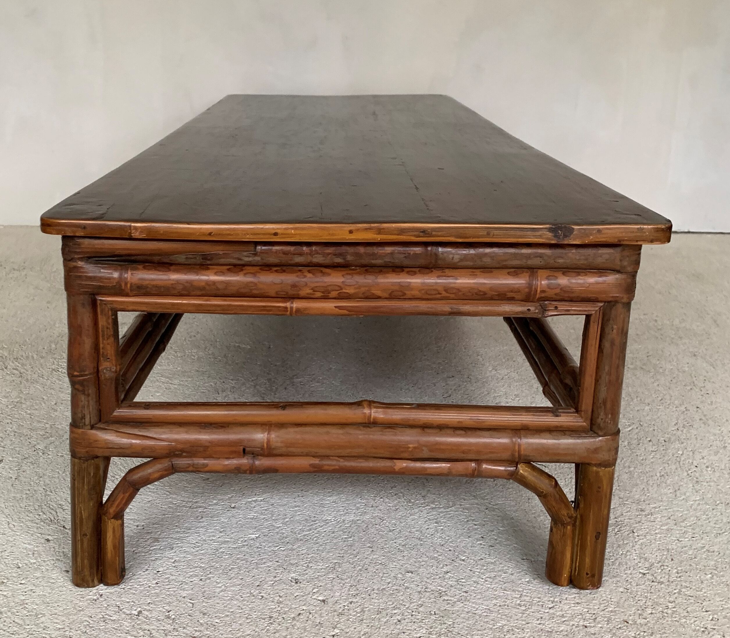 Bamboo coffee table