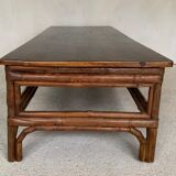 Bamboo coffee table