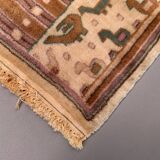 Fine Vintage Pakistani Rug, 200x125 cm Turkoman Bokhara Beige Medium