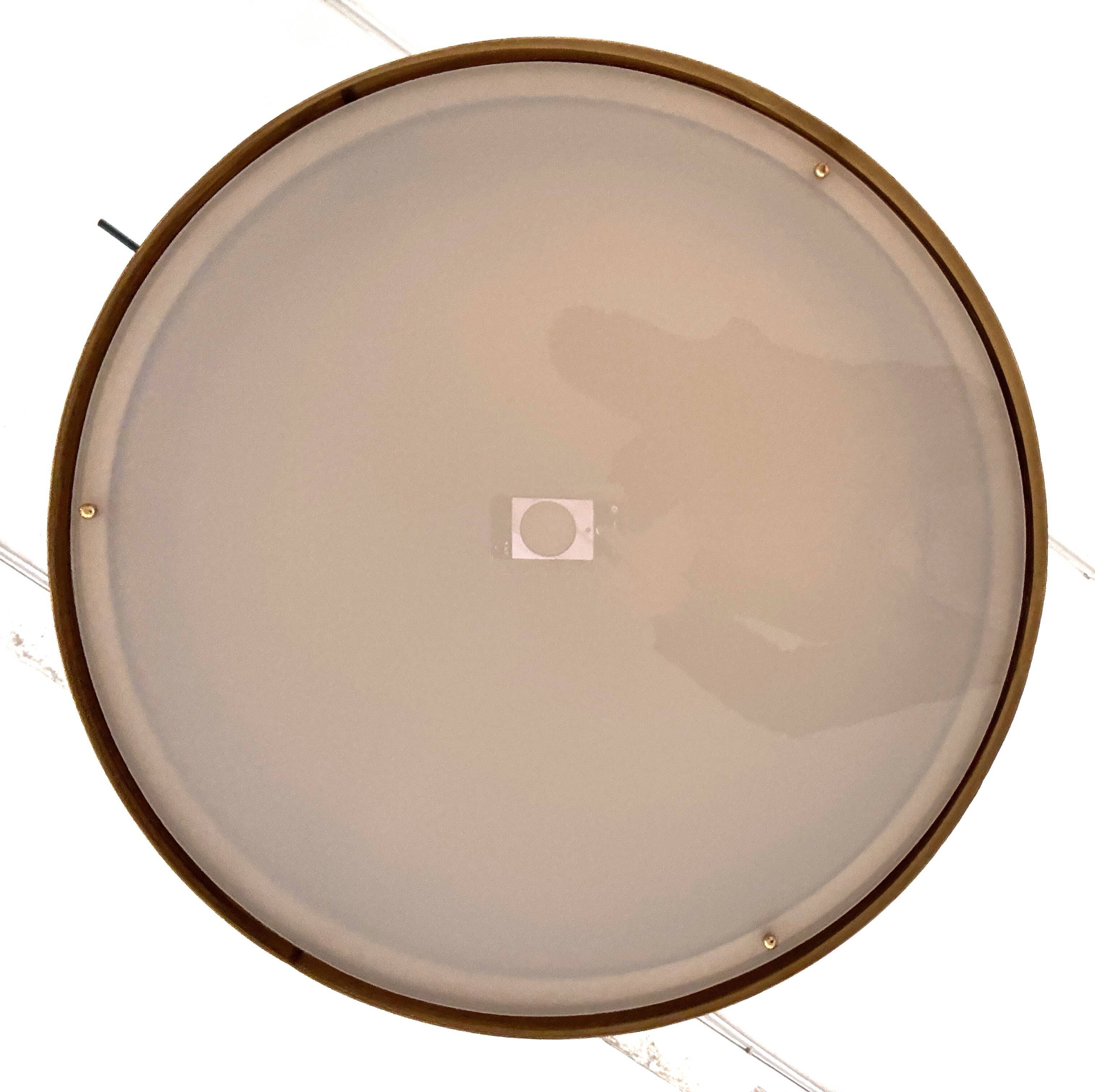 Midcentury Modern Brass Chandelier by Vereinigte Werkstätten, 1960