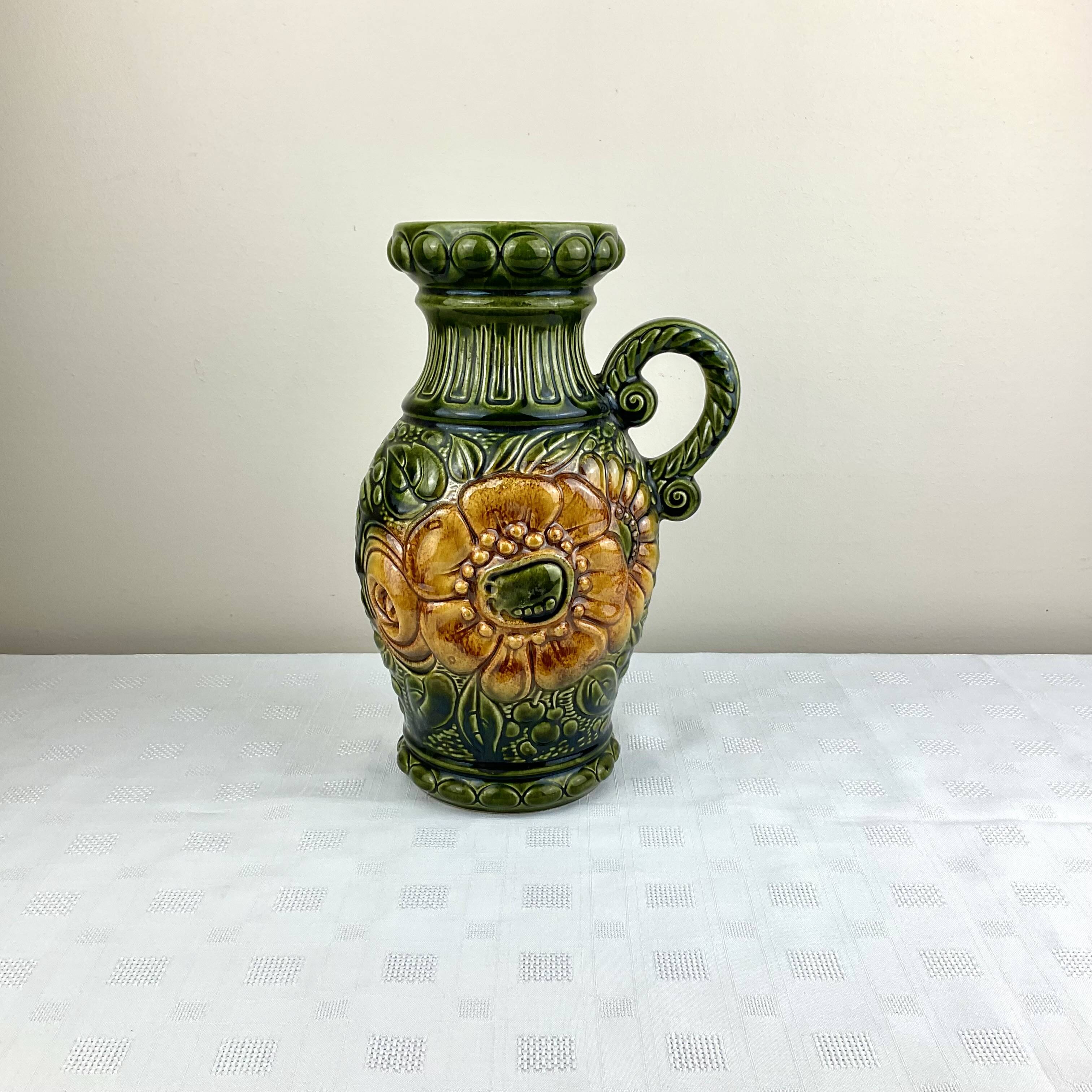 Retro/vintage West Germany broc carafe vase