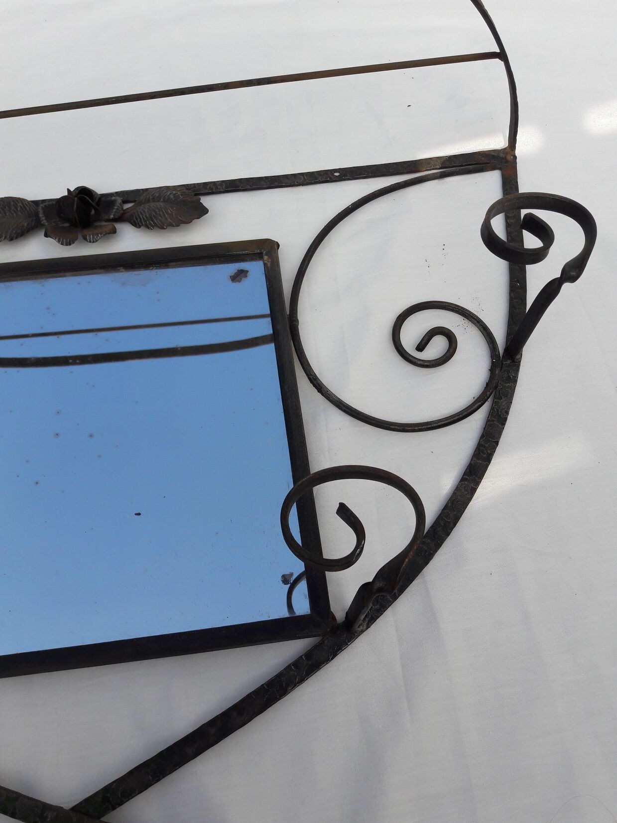 Miroir portemanteau, 60x41 cm