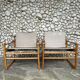 Pair of Safari Cikada armchairs by Bengt Ruda for IKEA, Sweden, 1970.