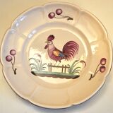 Plate faience of the east, the islettes