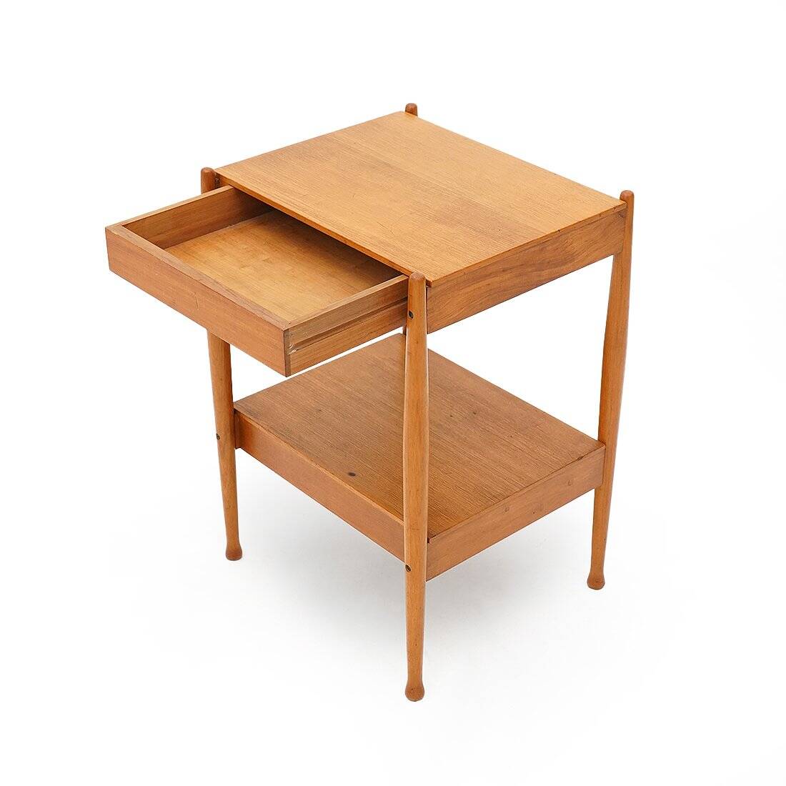 Bedside table with drawer by Fratelli Reguitti, 1960s