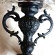 Vintage crystal glass fruit bowl, crystal glass fruit basket.
