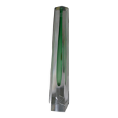 Bohemian crystal soliflore vase