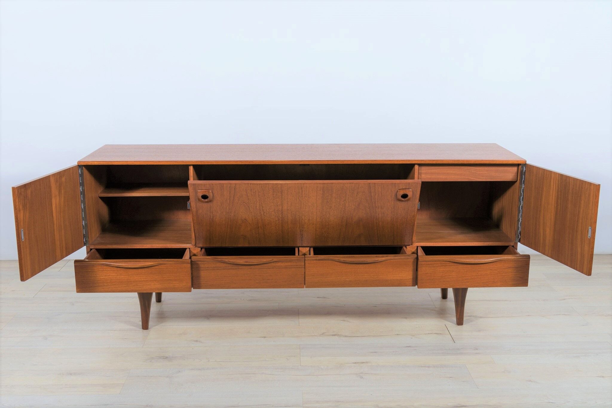 Mid-Century British Teak Sideboard, 1960s