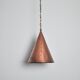Cone shaped handmade pendant from Denmark, 1970s