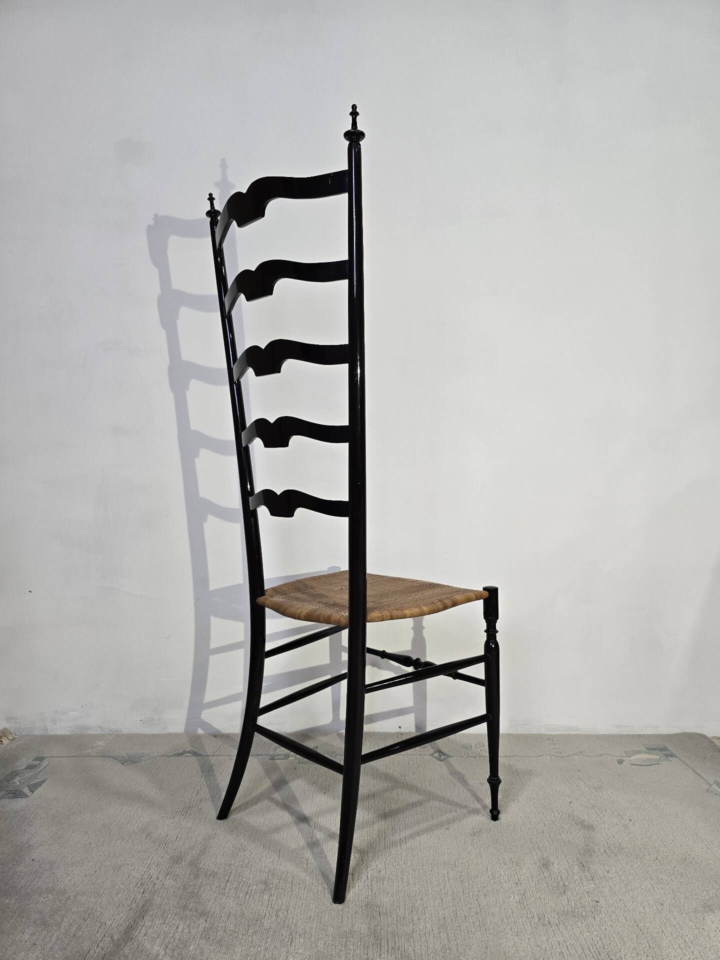 Paolo Buffa Ladder chair for Chiavari, Italy 1950s