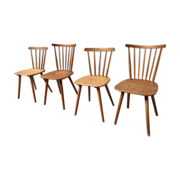 Two pairs of chairs from the 50s - 60s vintage