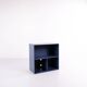 Montana bookcase – blue – 4 shelves