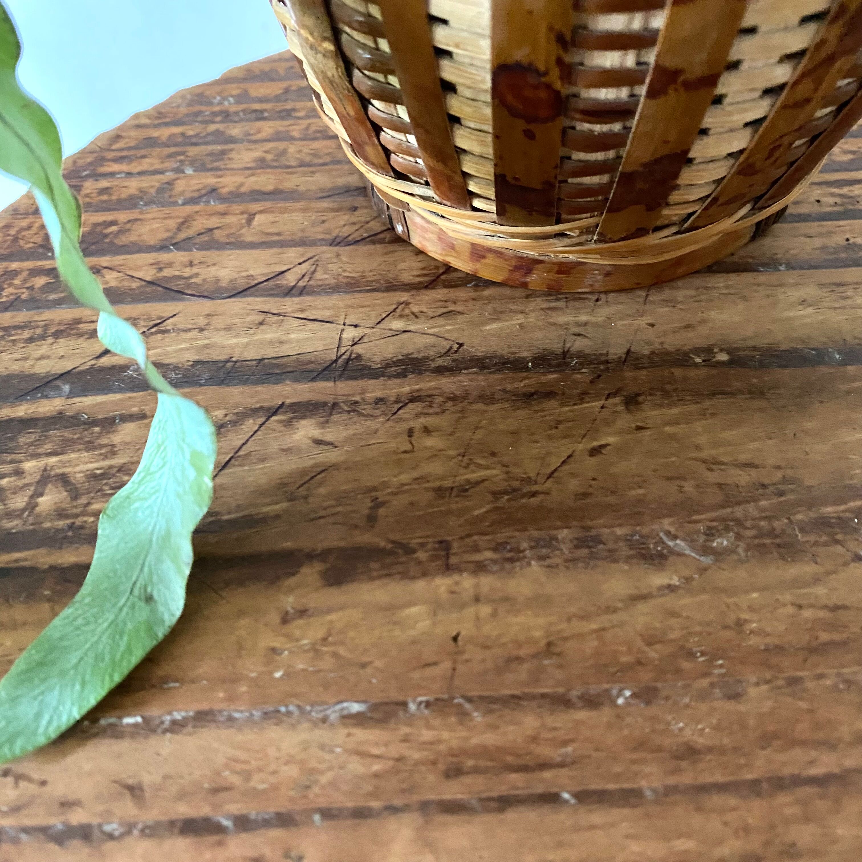 Vintage tripod stool