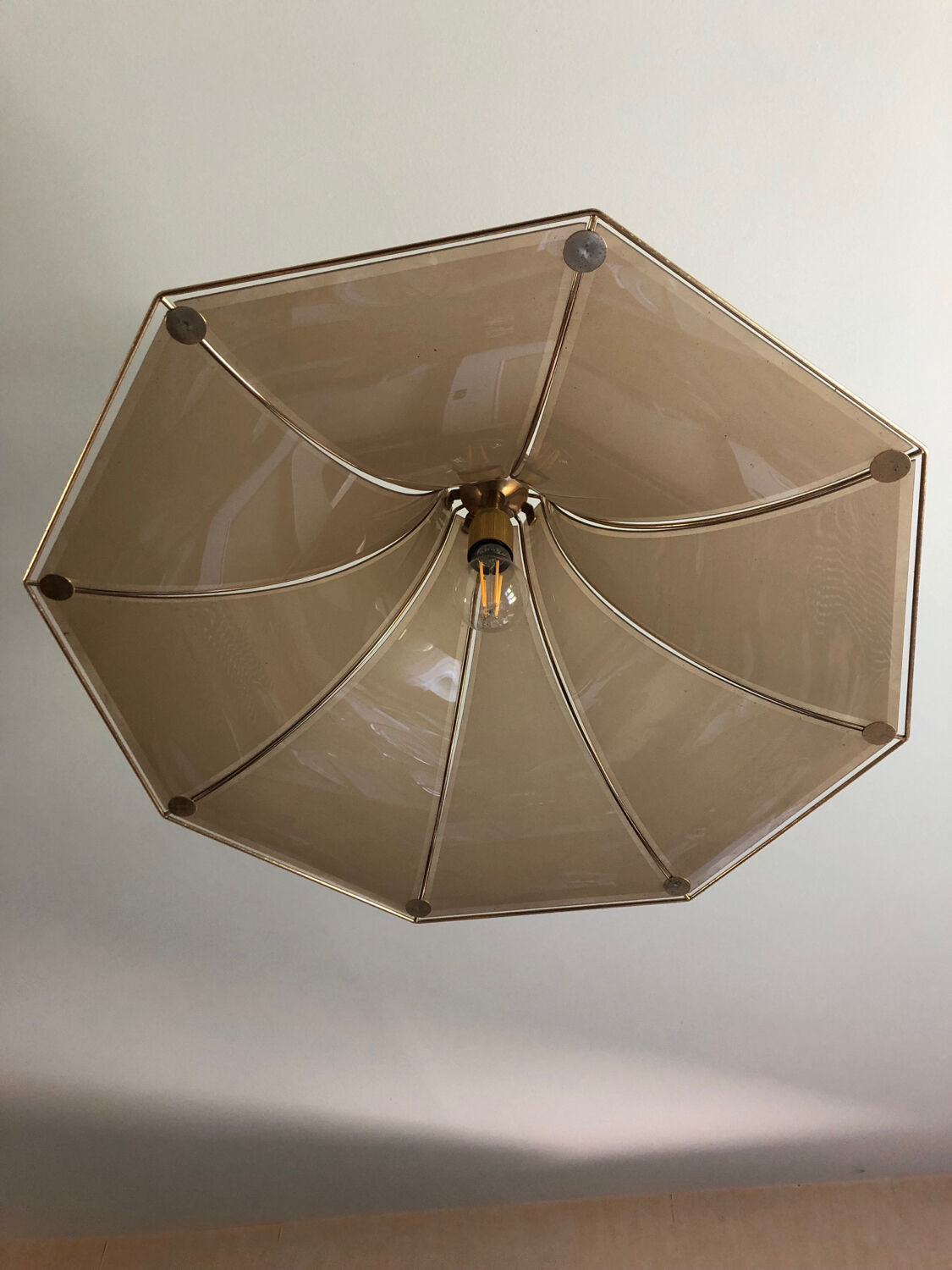 Suspension luminaire art deco