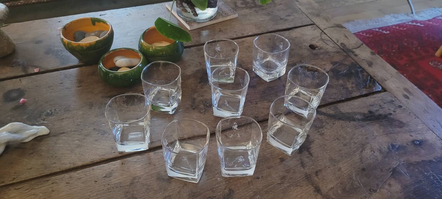Whiskey glasses