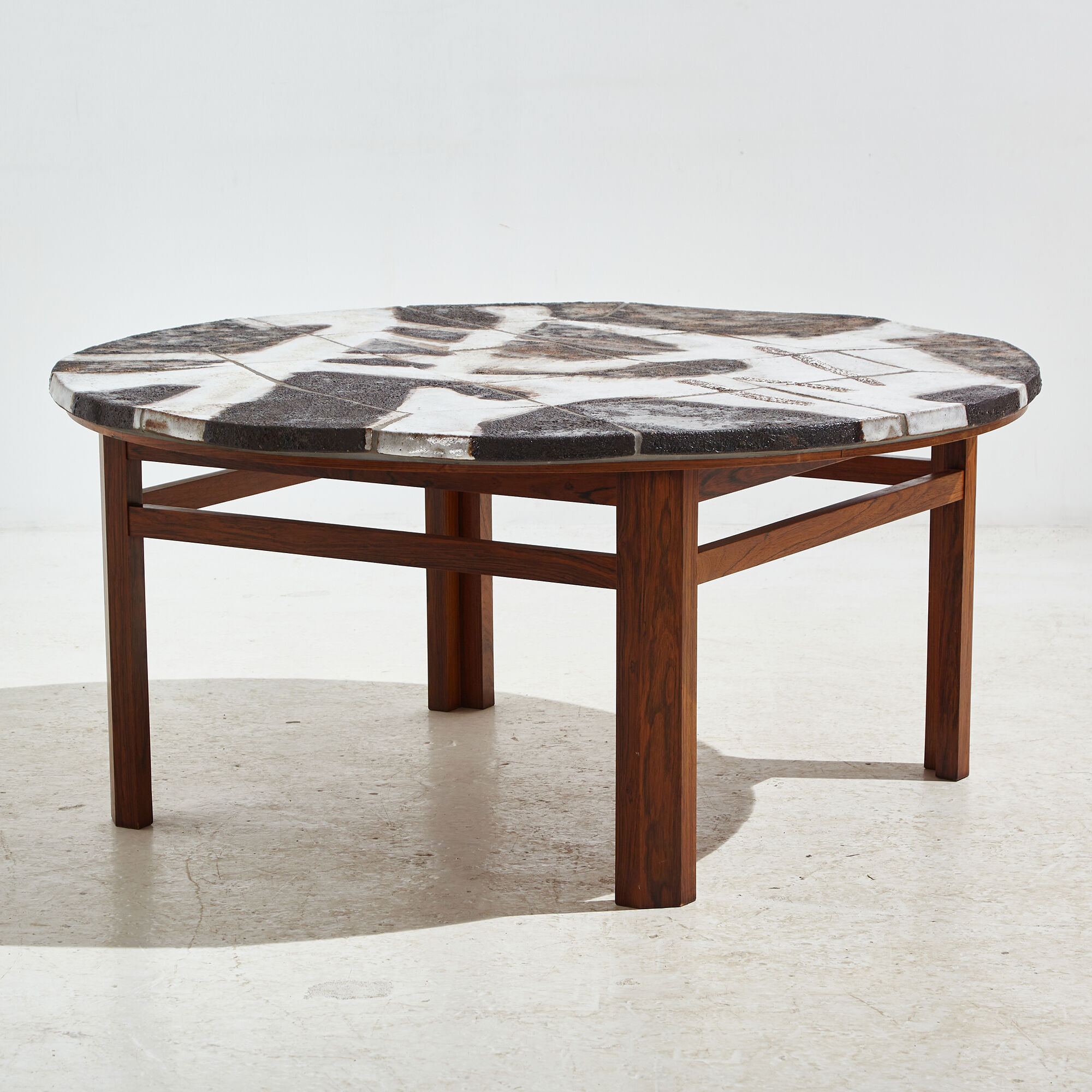 Rosewood coffee table by ole bjørn krüger