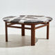 Table basse en palissandre par ole bjørn krüger