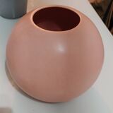 Ball Vase signed St Clément Pastel Pink