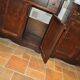 Vintage Poplar Wood Vanity Cabinet with Wash Basin, 1960s, Set of 2