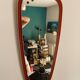 Mirror symmetrical 60's Red 82x37cm