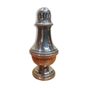 Saupoudreuse métal argenté