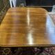 Louis XVI style walnut dining table