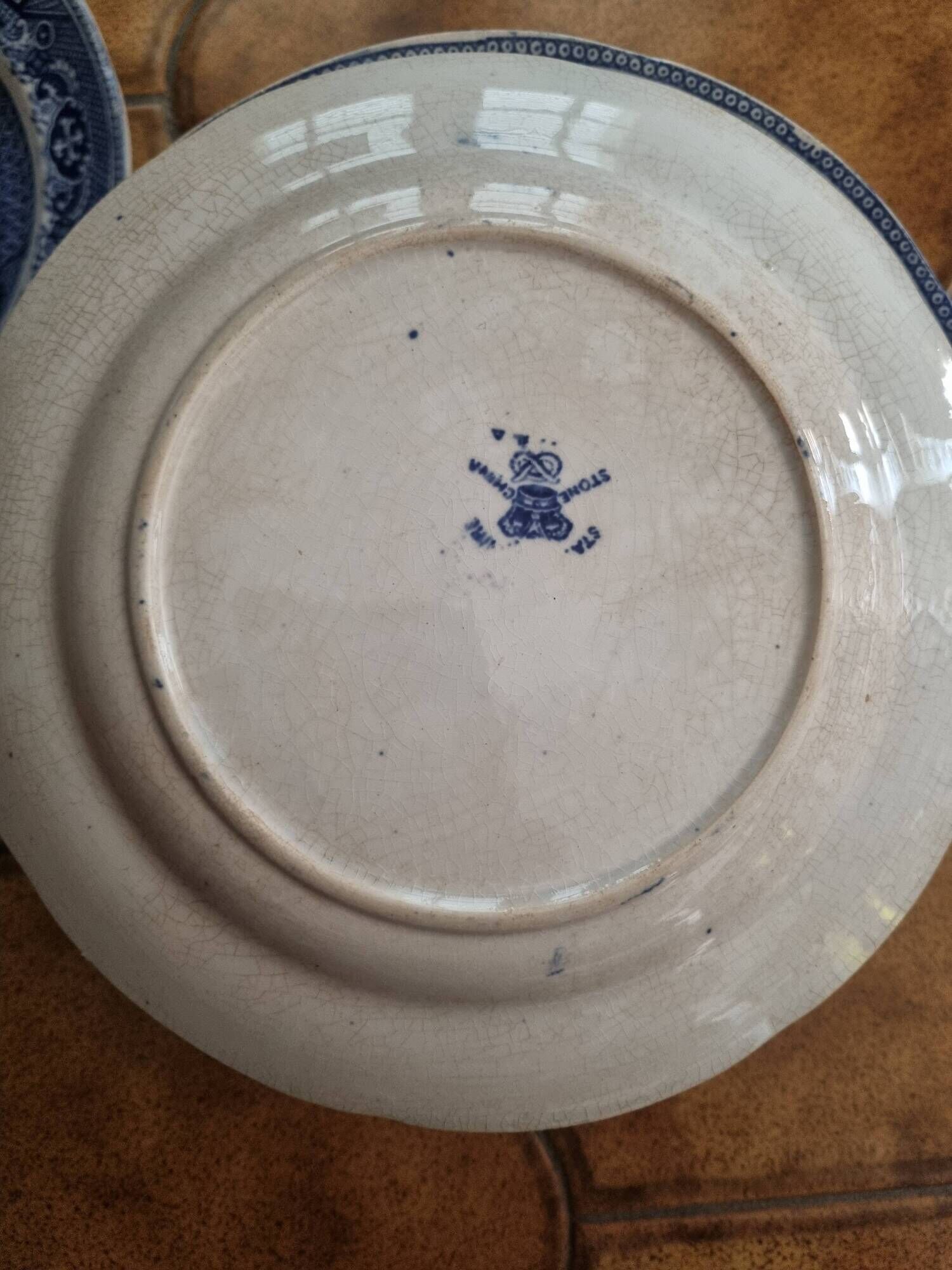 Staffordshire, Blue Willow, HulseNixon, Adderley, 19th century (or Victorian)