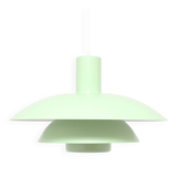 Pistachio Scandinavian lamp, 1970s