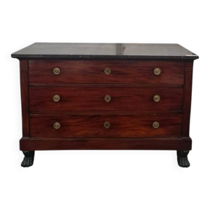 Commode en acajou retour