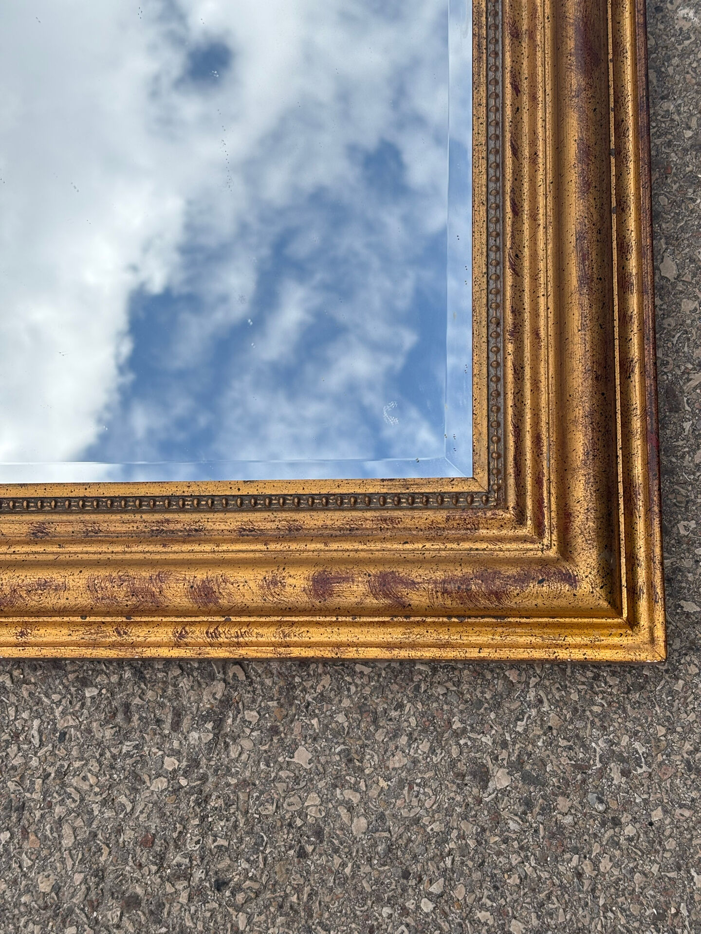 Large Louis-Philippe style mirror – 20th century