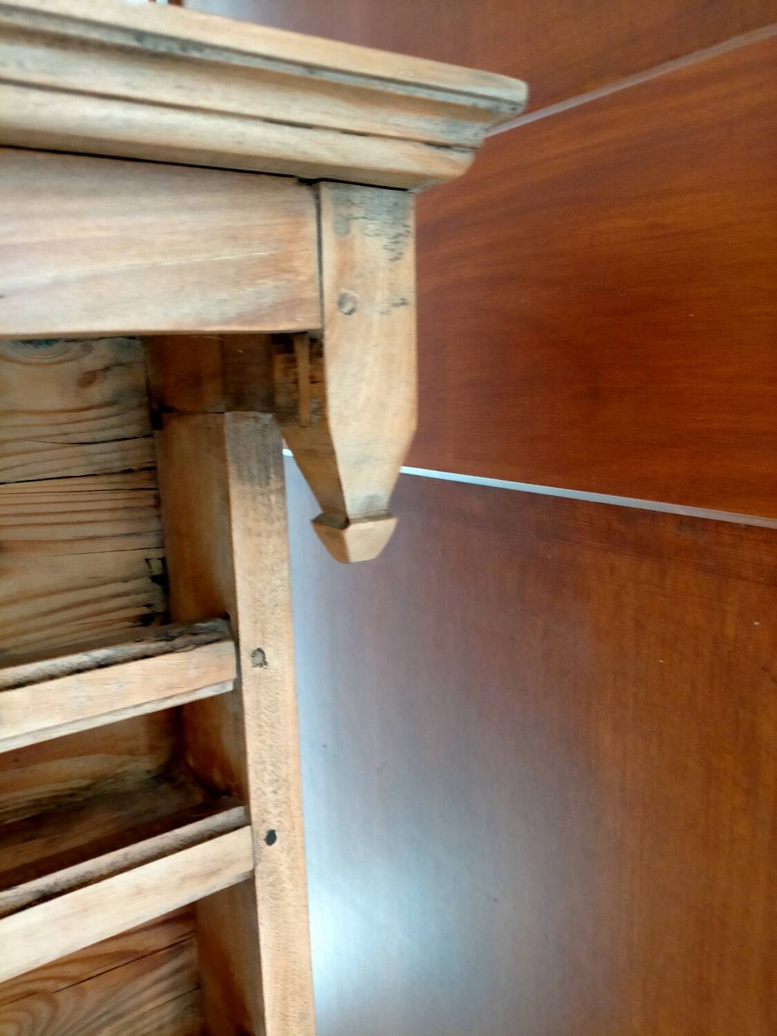 Antique walnut sideboard