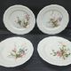 Set of 4 dessert plates Seltmann Weiden Bavaria Collection Marie-Luise
