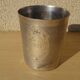 Silver-plated metal timbale Ercuis
