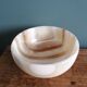 Empty bowl onyx alabaster pocket