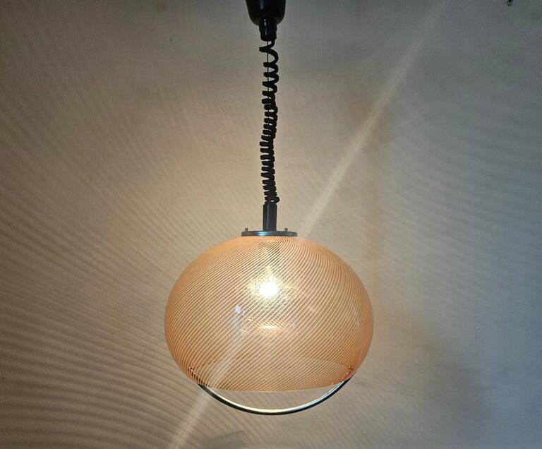 Midcentury Pendant Meblo, designed by Harvey Guzzini, Italy, 1970s
