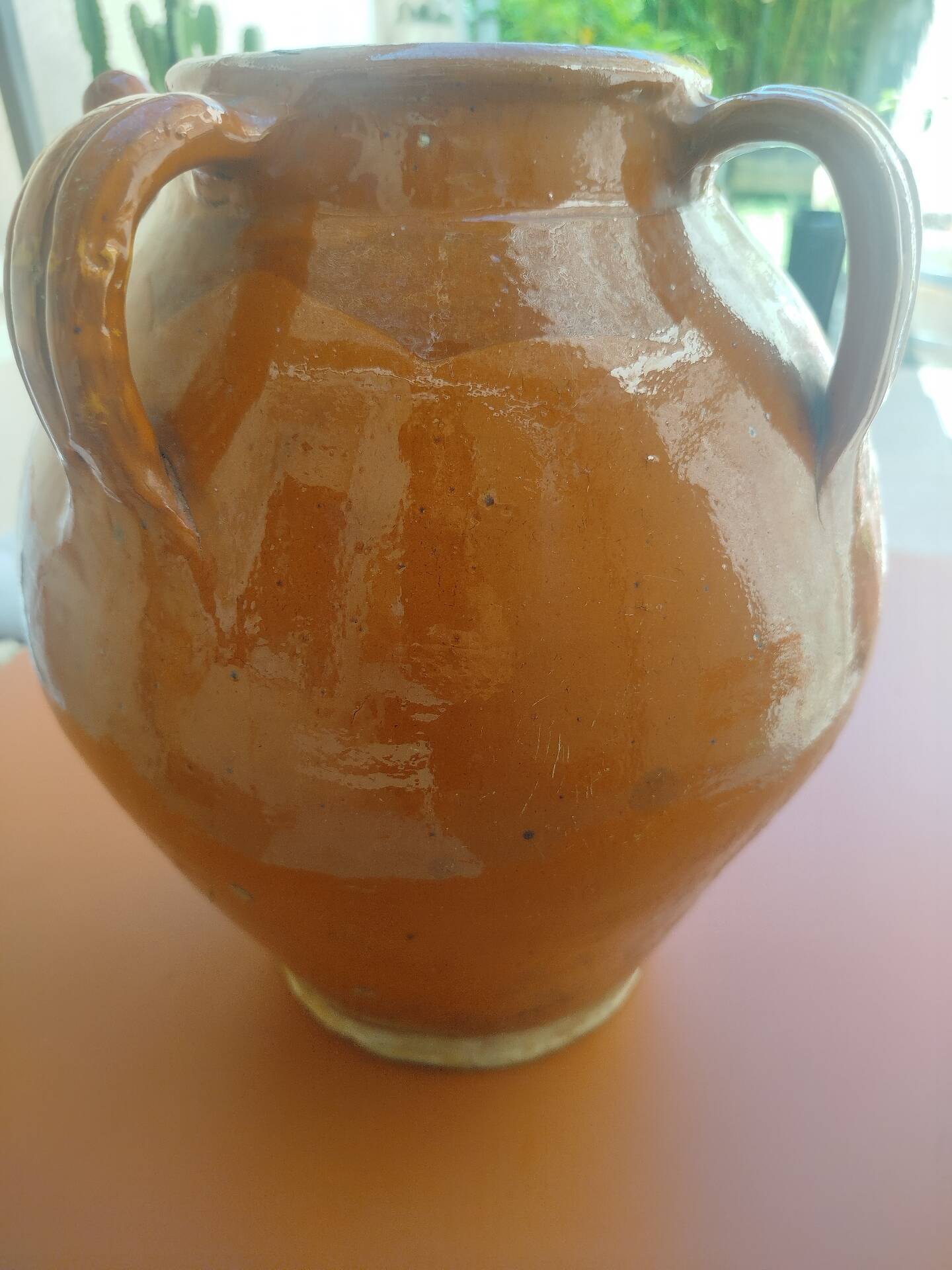Glazed earthenware bowl