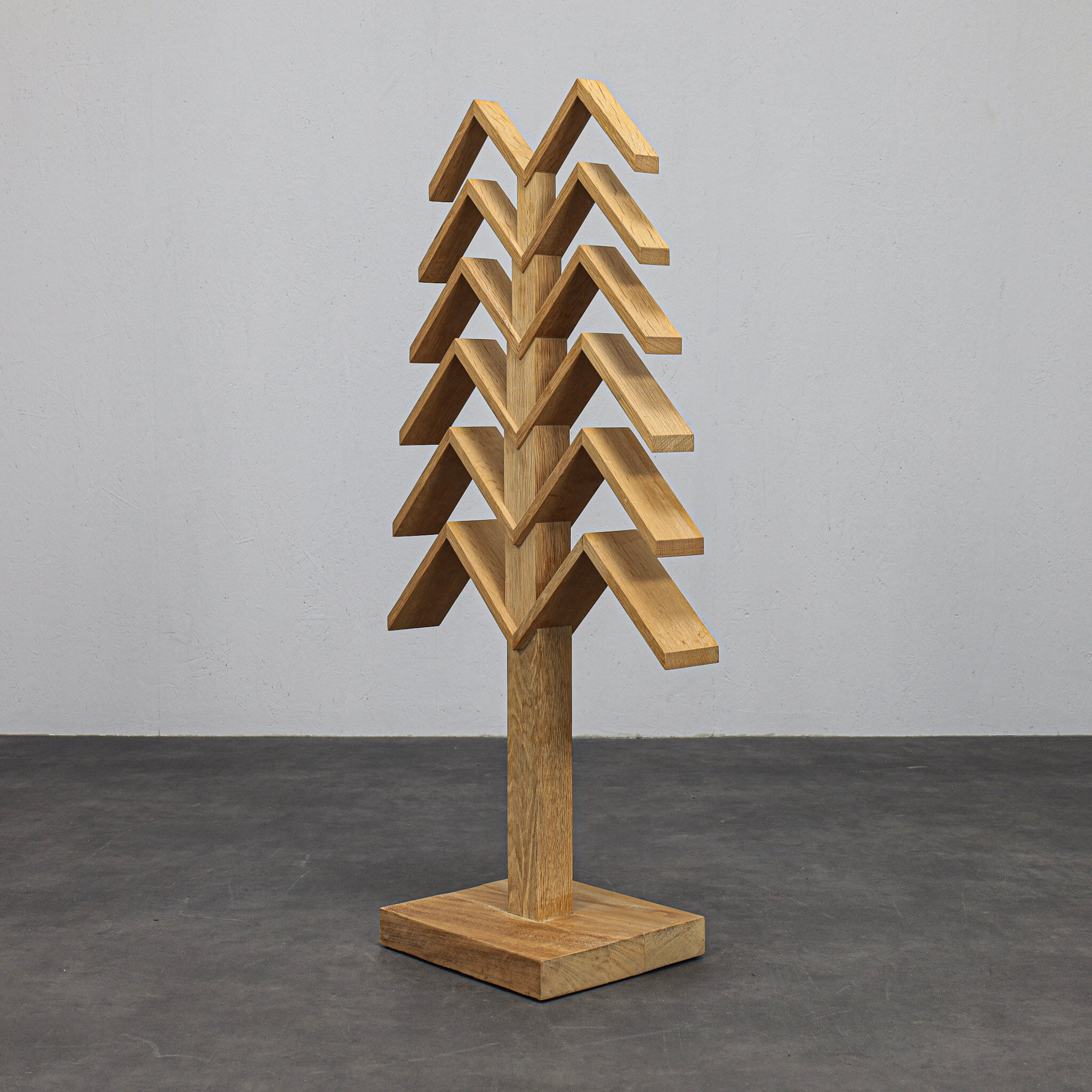 Geometric abstract sculpture by Herma Steur, 1990s