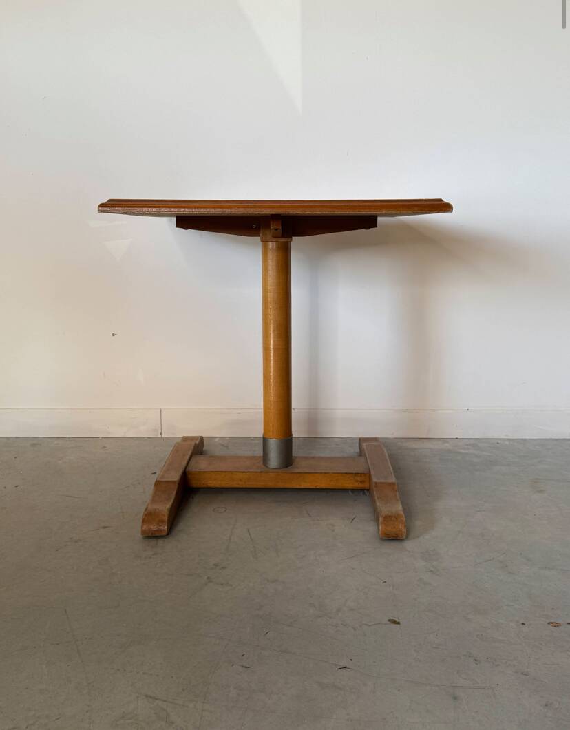 Wooden bistro table
