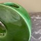 Green designer vase