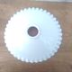 Serrated opaline lampshade cup
