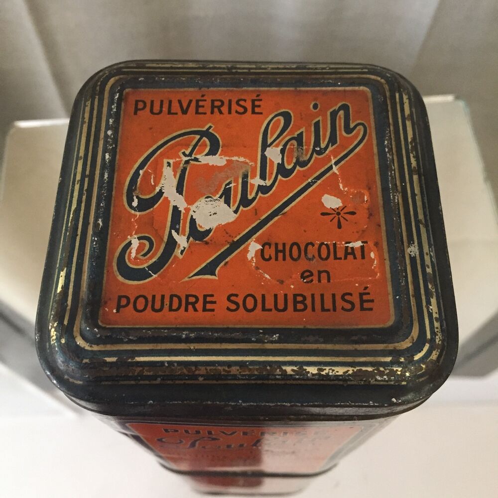 Boîte publicitaire chocolat Poulain