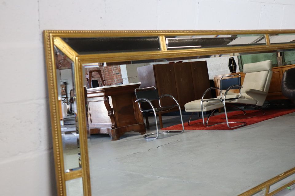 Vintage XXL luxury mirror by Deknudt