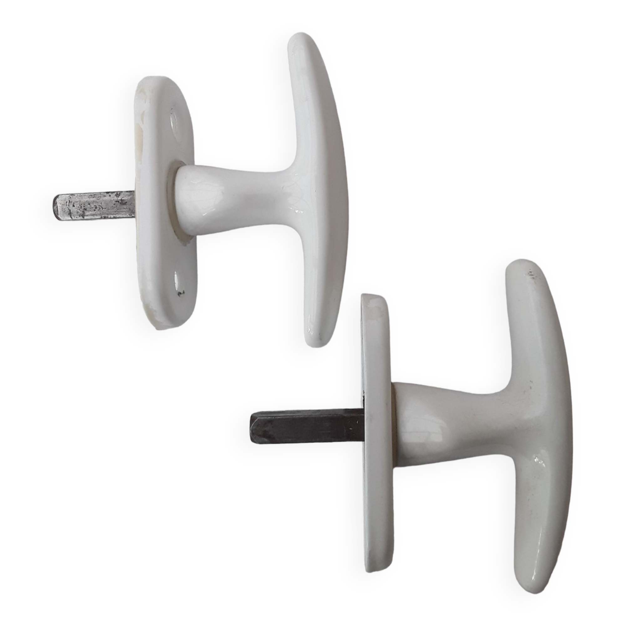 Set of 2 porcelain handles