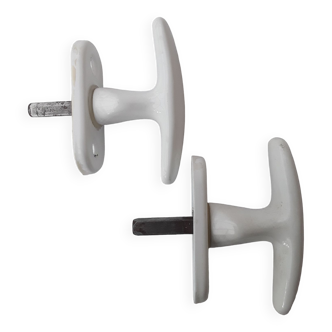 Set of 2 porcelain handles