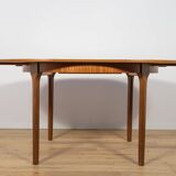 Table à manger ronde extensible en palissandre du milieu du siècle de McIntosh, Royaume-Uni, années 1960